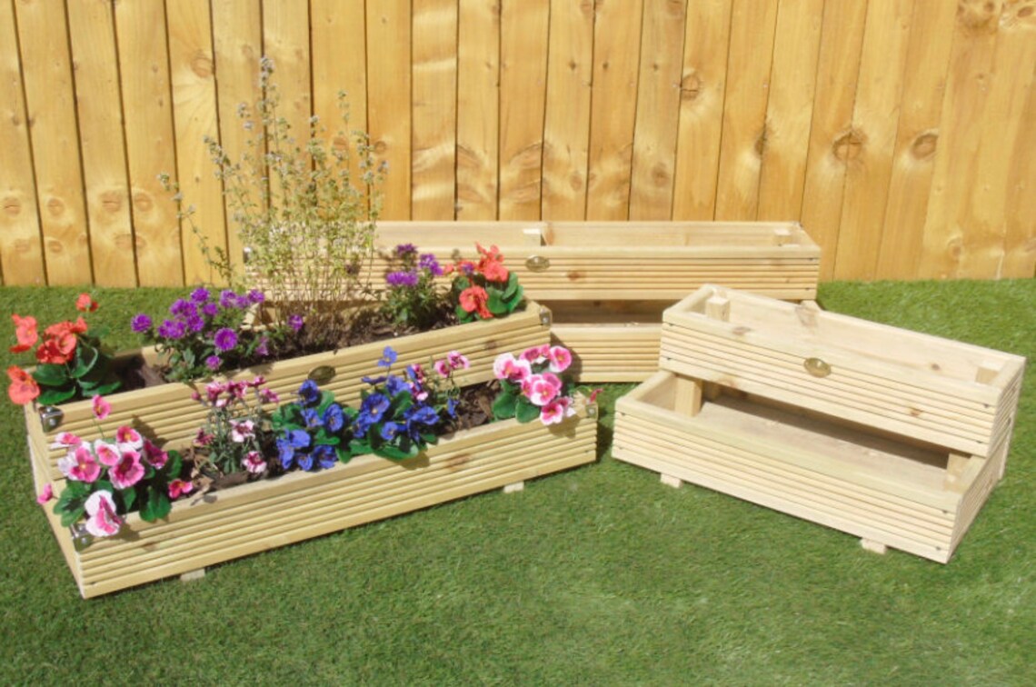 L Shape Raised Planter Bed