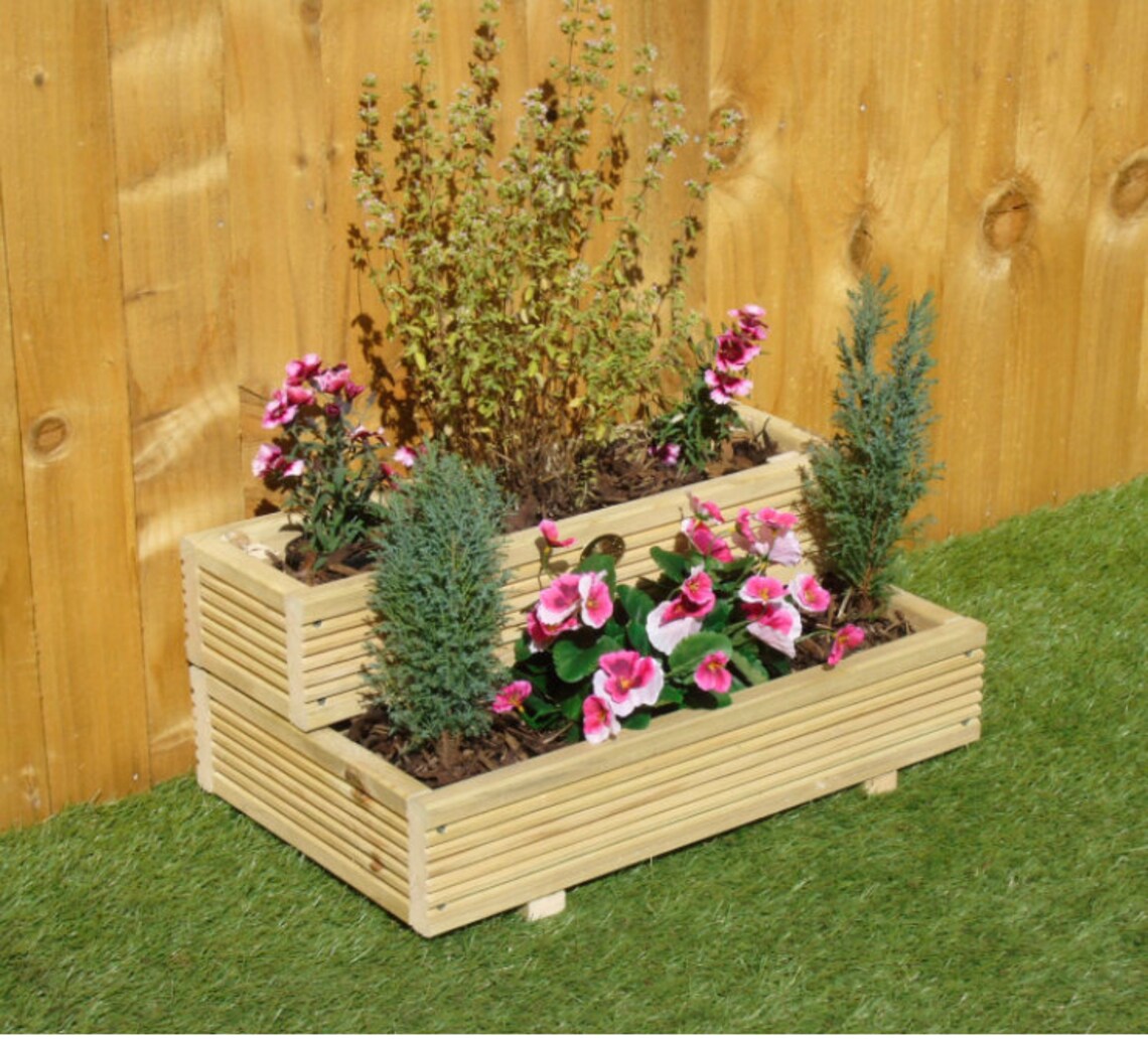 L Shape Raised Planter Bed